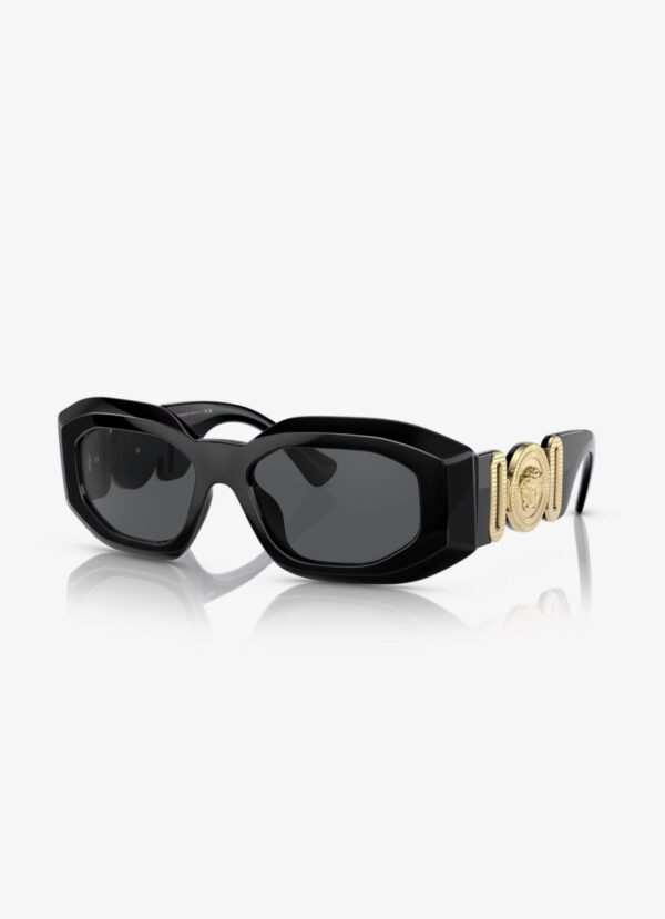 Versace Black & Gold Sunglasses