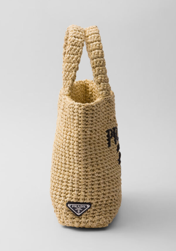 Prada Small Cute Crochet Tote Bag - Image 4