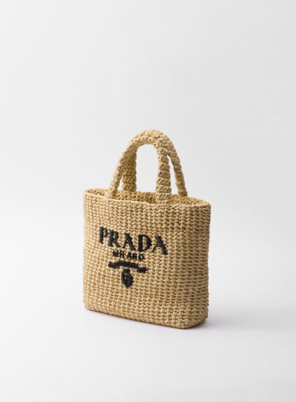 Prada Small Cute Crochet Tote Bag - Image 5