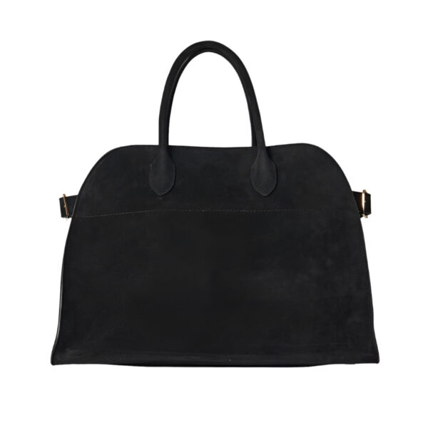 The Row Soft Margaux Bag in Suede - Image 4