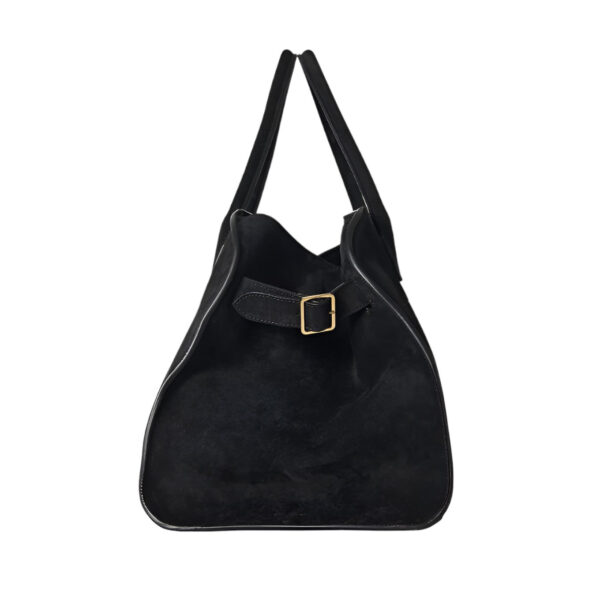 The Row Soft Margaux Bag in Suede - Image 6